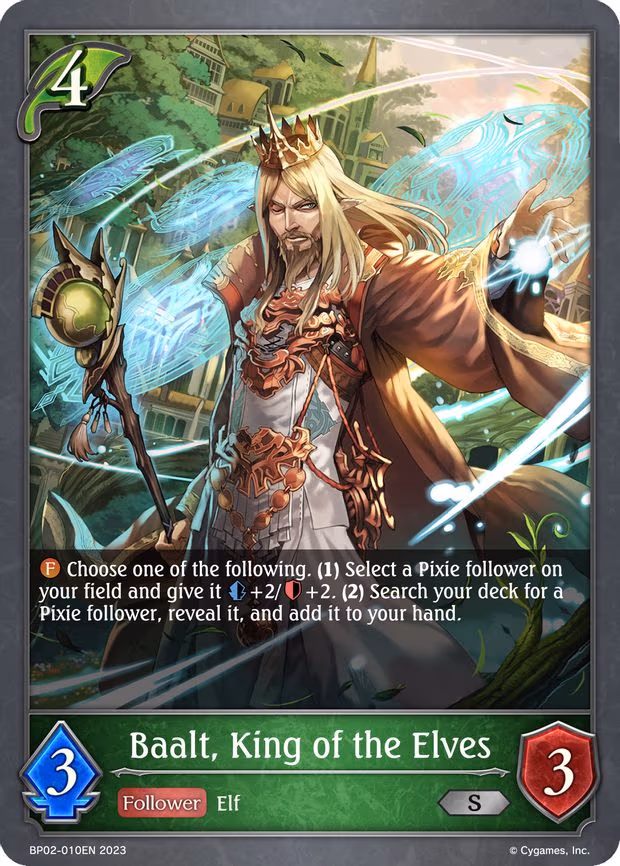 Baalt, King of the Elves