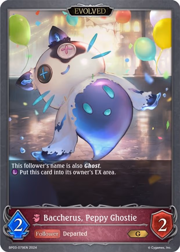 Baccherus, Peppy Ghostie