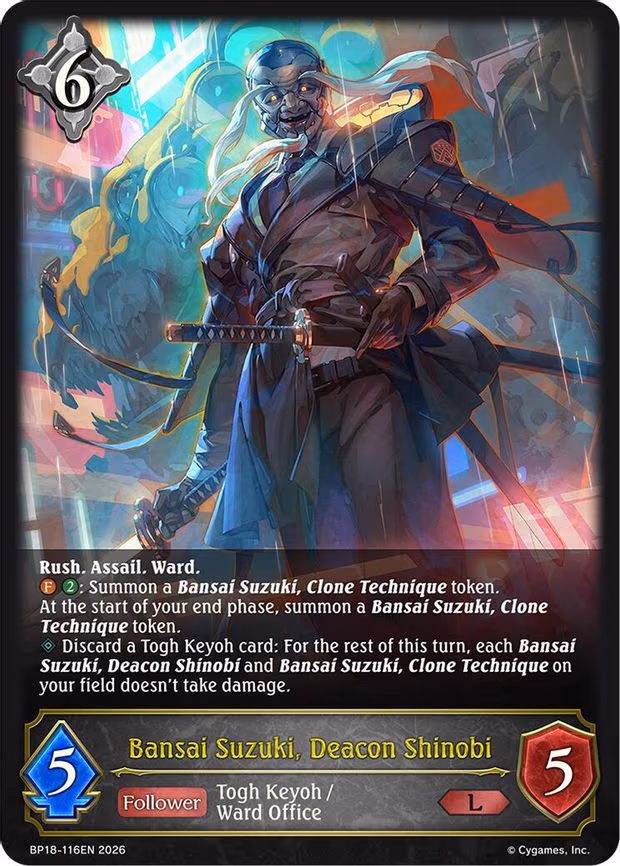 Bansai Suzuki, Deacon Shinobi