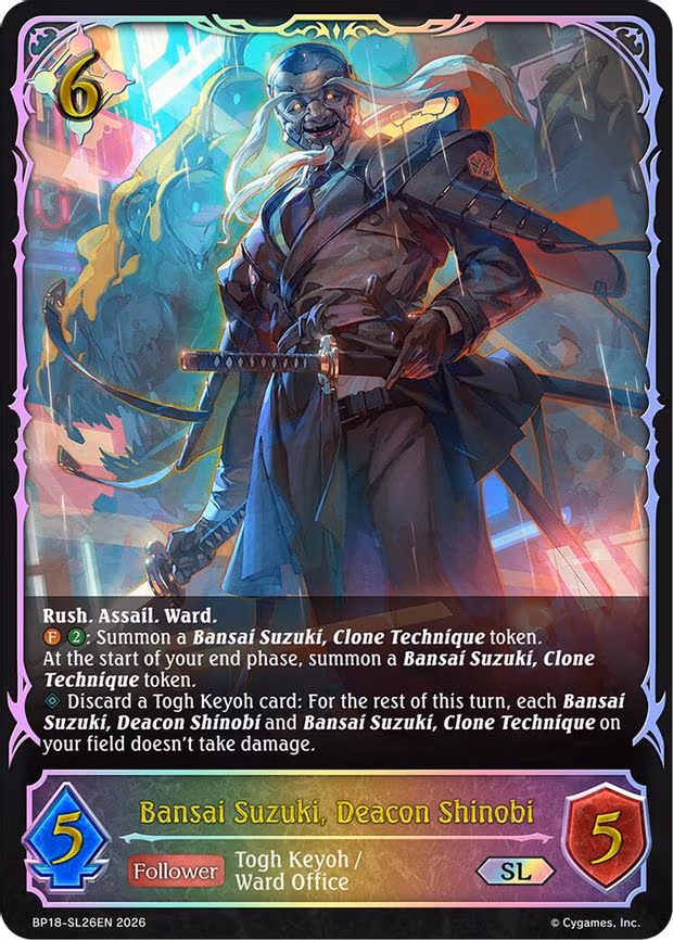 Bansai Suzuki, Deacon Shinobi