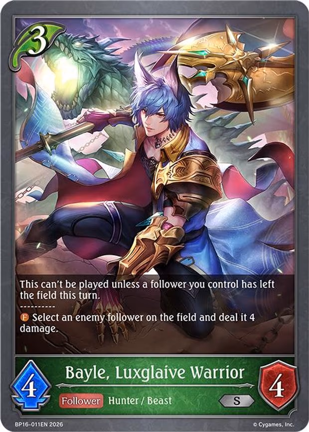 Bayle, Luxglaive Warrior - Silver (BP16-011EN)