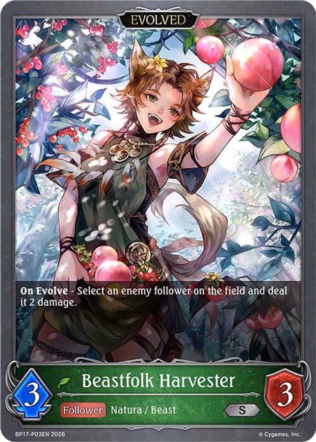 Beastfolk Harvester (Evolved) - P03EN - Premium (BP17-P03EN)