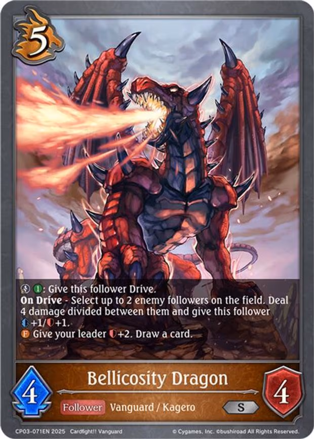 Bellicosity Dragon