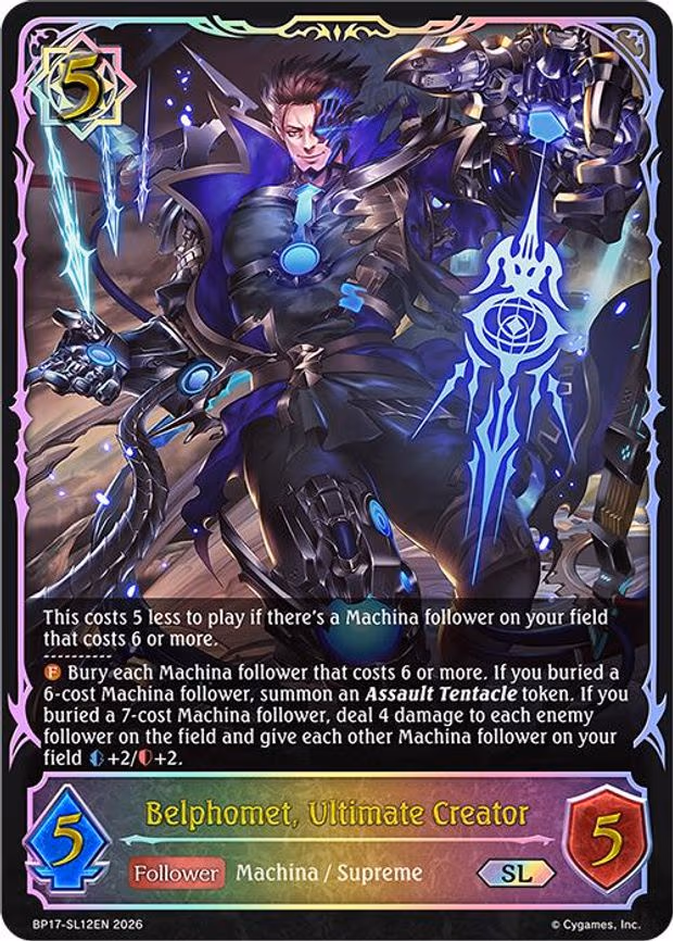 Belphomet, Ultimate Creator - Super Legendary (BP17-SL12EN)
