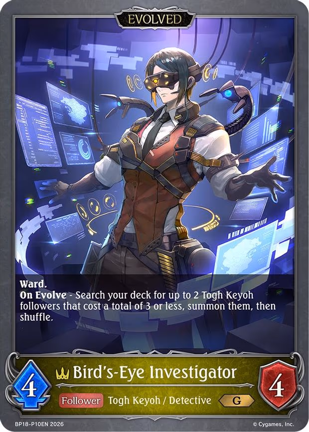 Bird's-Eye Investigator (Evolved) - P10EN - Premium (BP18-P10EN)