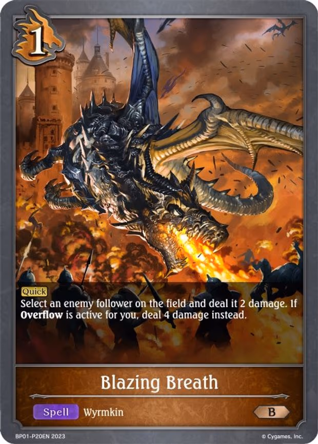 Blazing Breath - P20EN - Premium (BP01-P20EN)