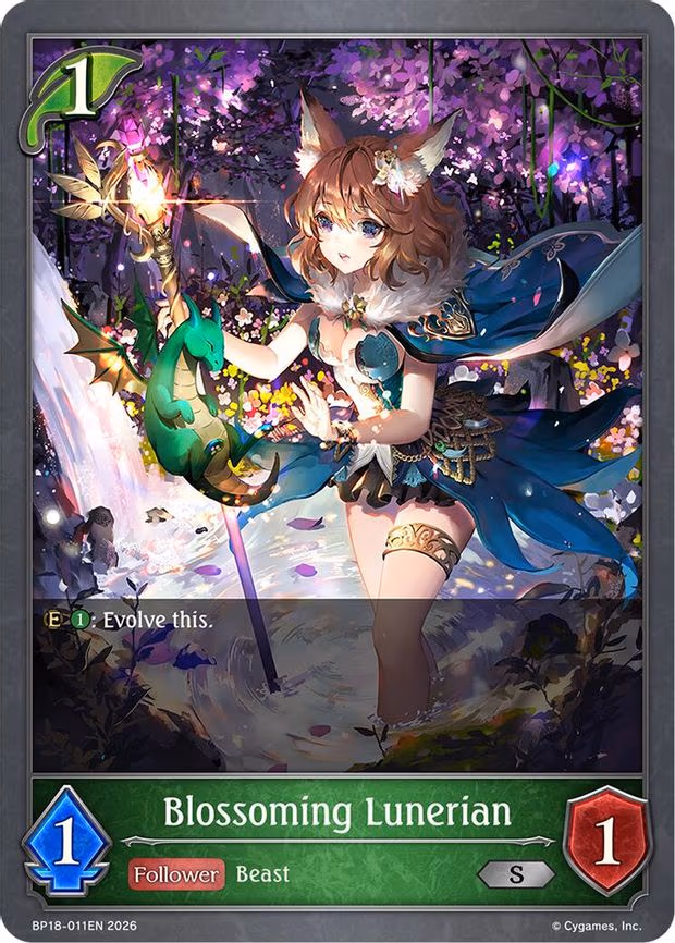 Blossoming Lunerian - Silver (BP18-011EN)