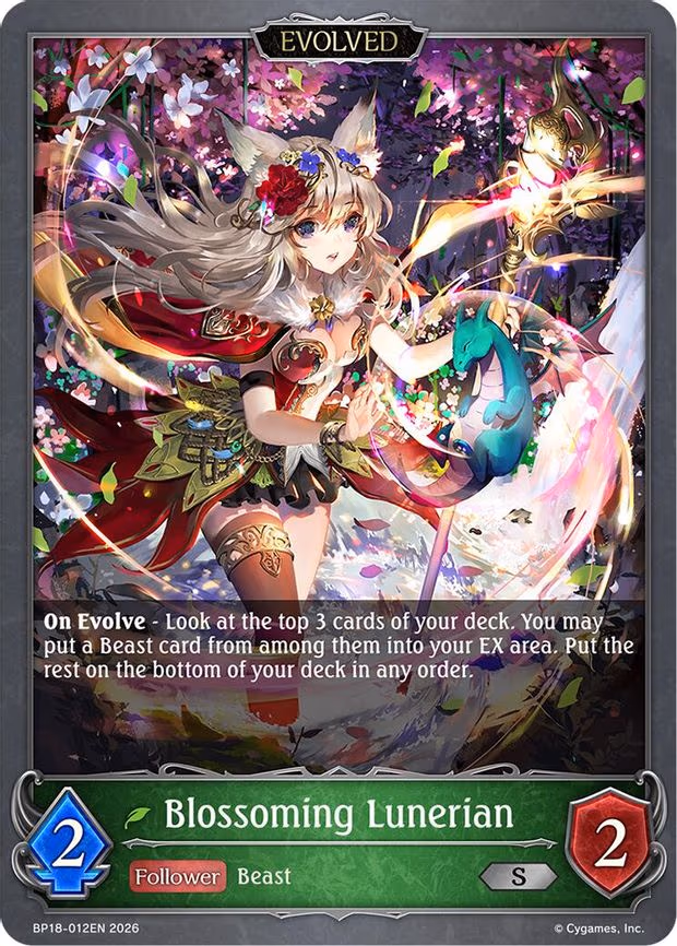 Blossoming Lunerian - Silver (BP18-012EN)