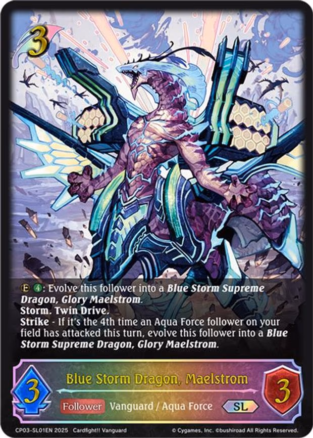 Blue Storm Dragon, Maelstrom