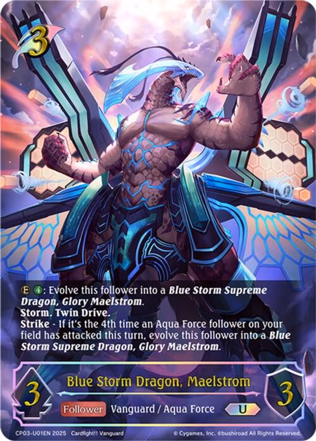 Blue Storm Dragon, Maelstrom