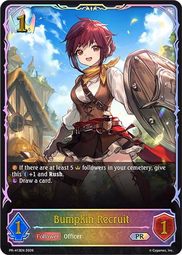 Bumpkin Recruit - Promo (PR-413EN)