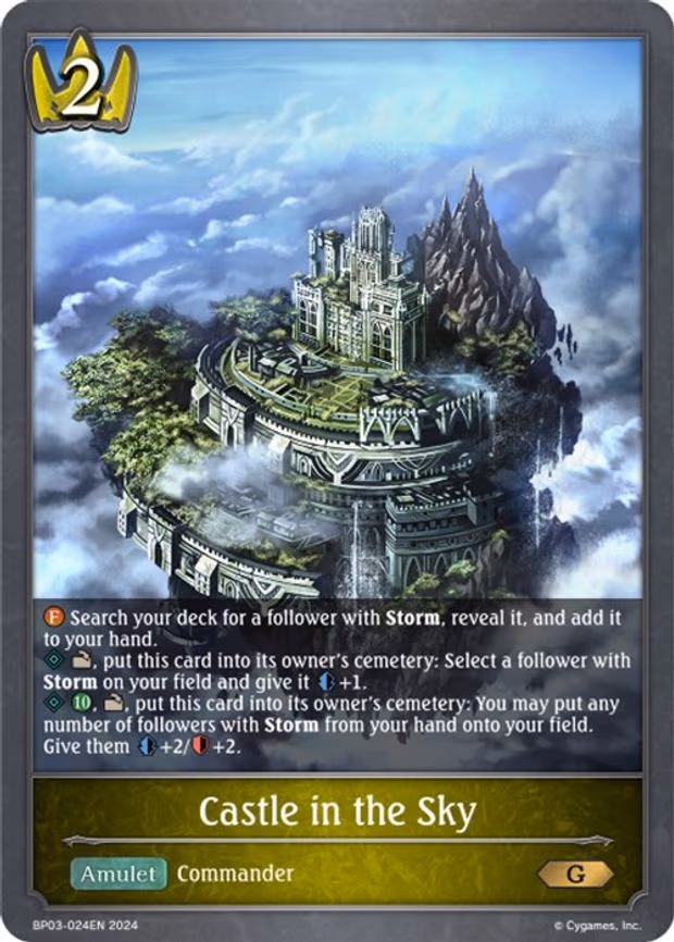 Castle in the Sky - Gold (BP03-024EN)