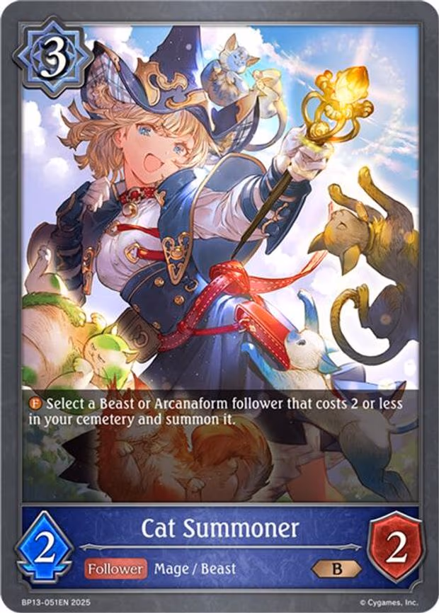 Cat Summoner - Bronze (BP13-051EN)