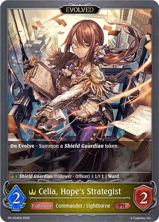 Celia, Hope's Strategist //Celia, Despair's Messenger - Promo (PR-504EN)