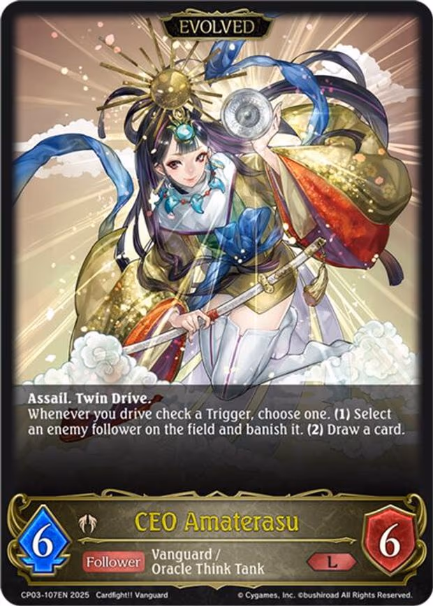 CEO Amaterasu - Legendary (CP03-107EN)