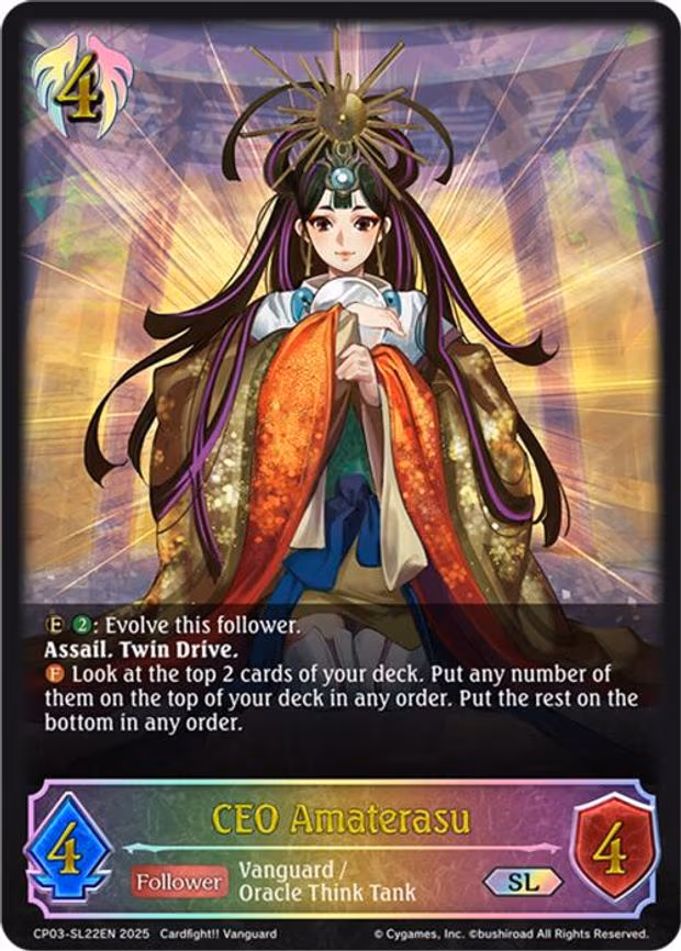 CEO Amaterasu - Super Legendary (CP03-SL22EN)