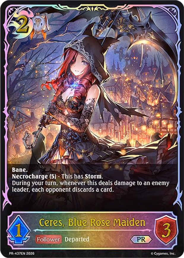 Ceres, Blue Rose Maiden - Promo (PR-437EN)