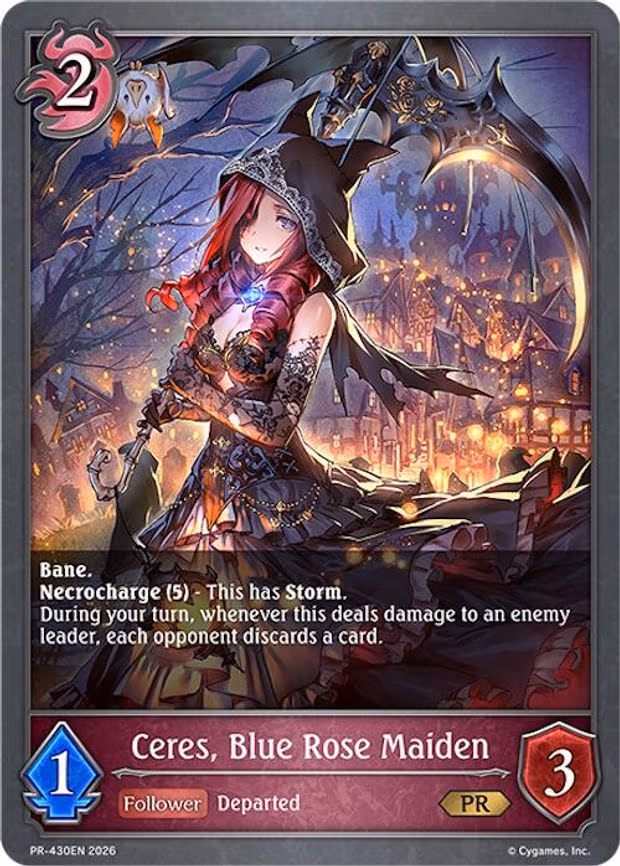 Ceres, Blue Rose Maiden - Promo (PR-430EN)