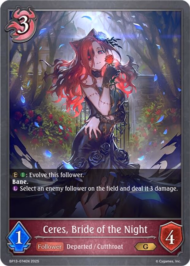 Ceres, Bride of the Night - Gold (BP13-074EN)