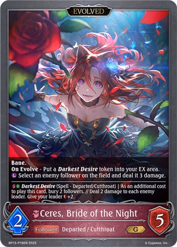 Ceres, Bride of the Night - Premium (BP13-P18EN)