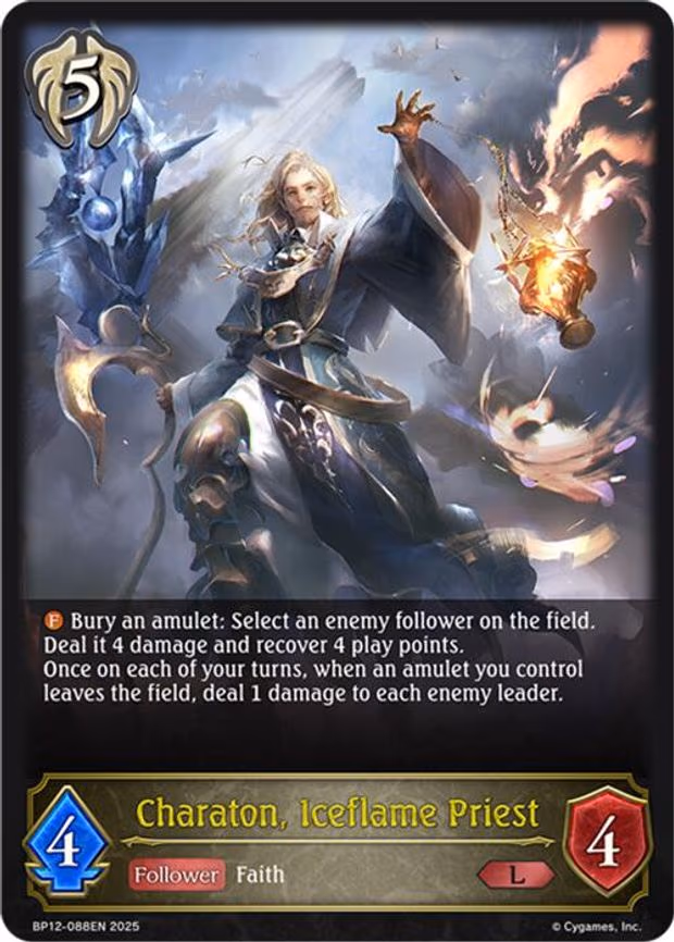 Charaton, Iceflame Priest - Legendary (BP12-088EN)