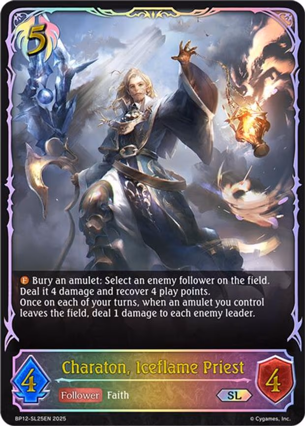 Charaton, Iceflame Priest - Super Legendary (BP12-SL25EN)