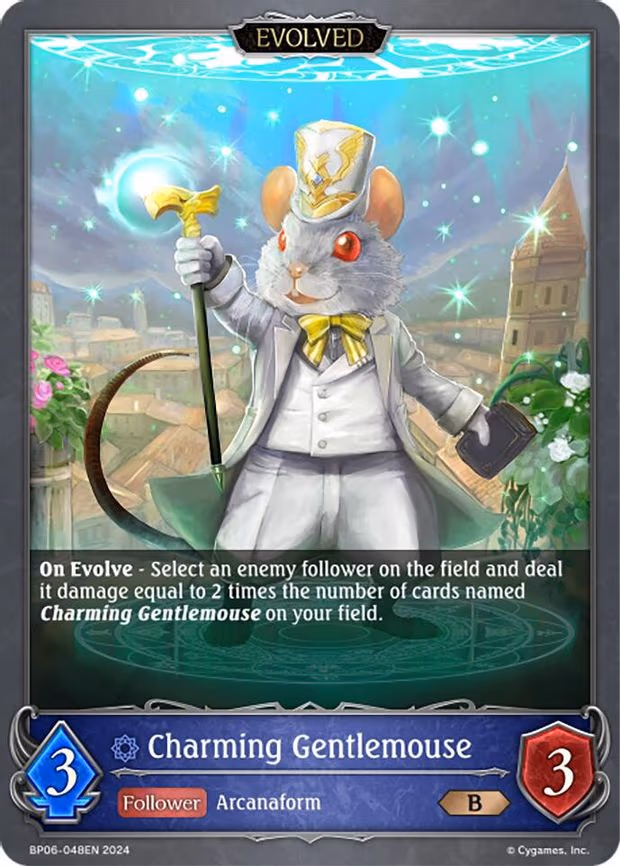 Charming Gentlemouse - Bronze (BP06-048EN)
