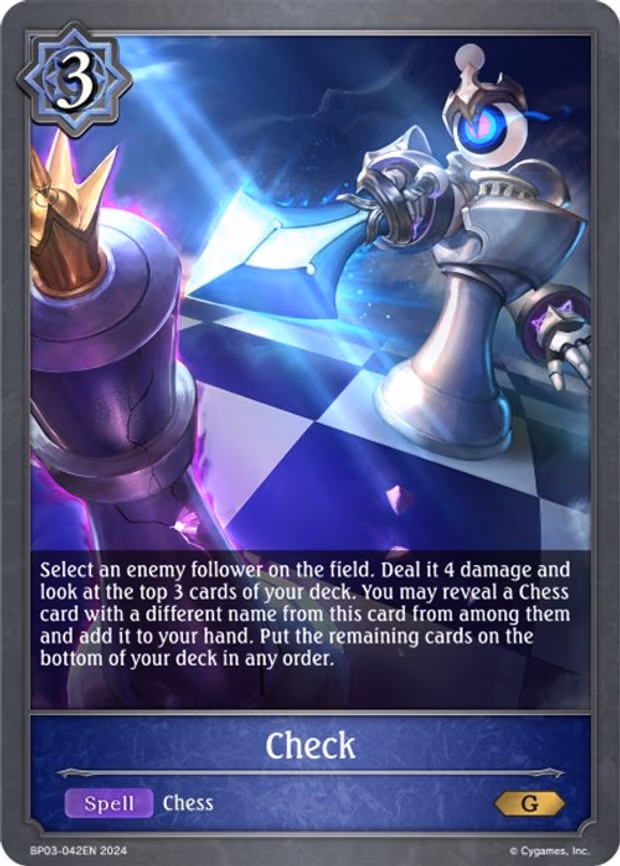 Check - Gold (BP03-042EN)