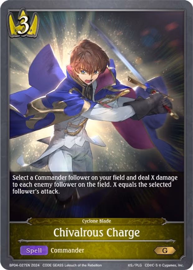 Chivalrous Charge