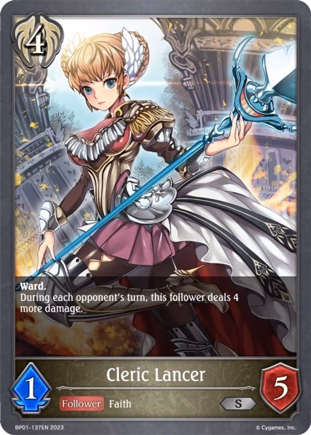 Cleric Lancer - Silver (BP01-137EN)
