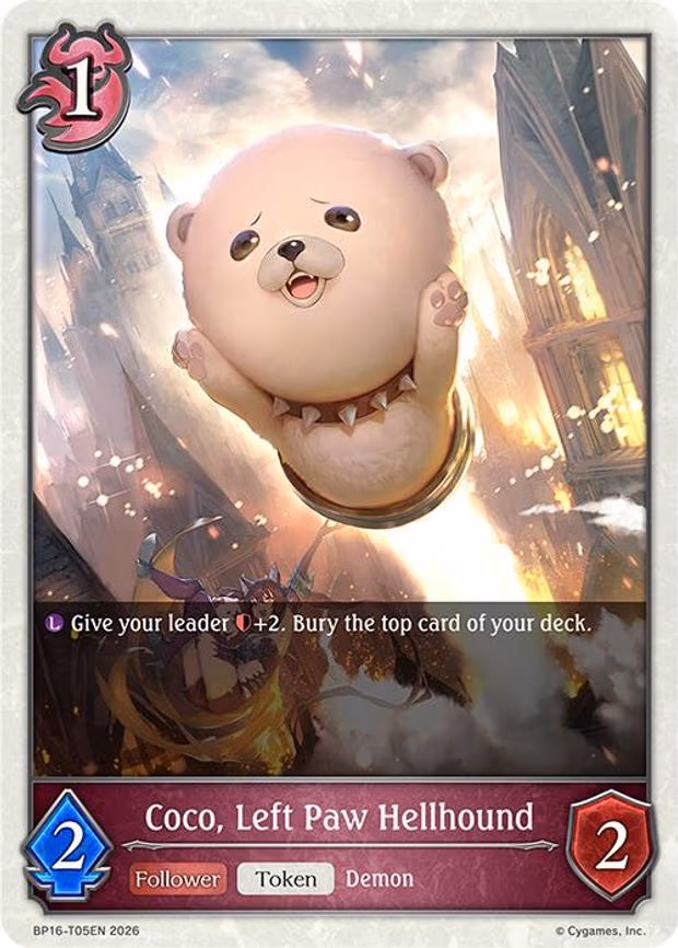 Coco, Left Paw Hellhound - None (BP16-T05EN)