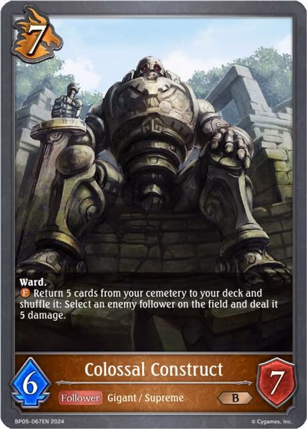 Colossal Construct - Bronze (BP05-067EN)
