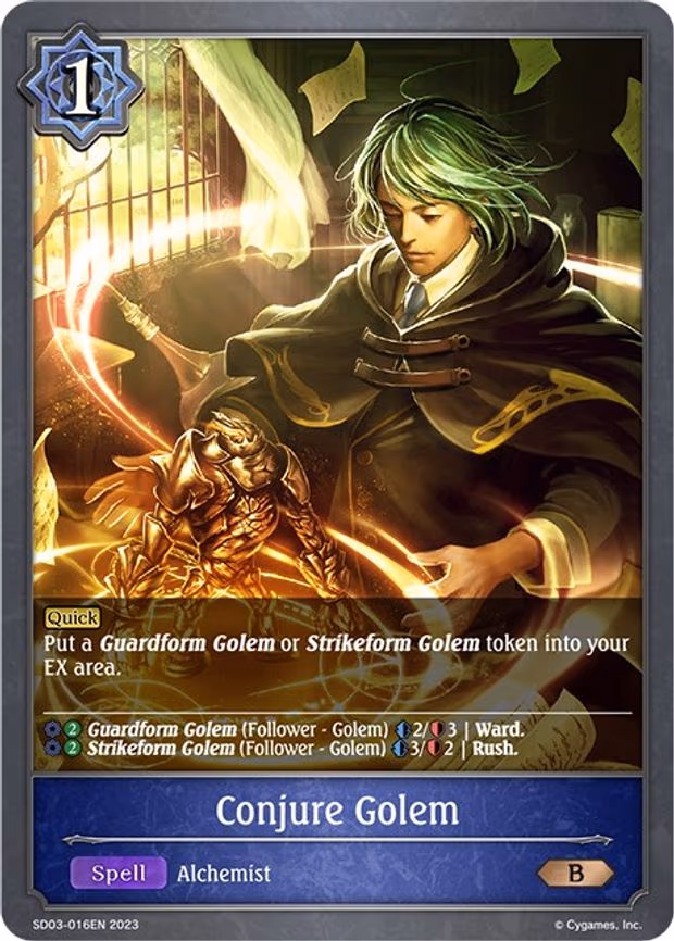 Conjure Golem