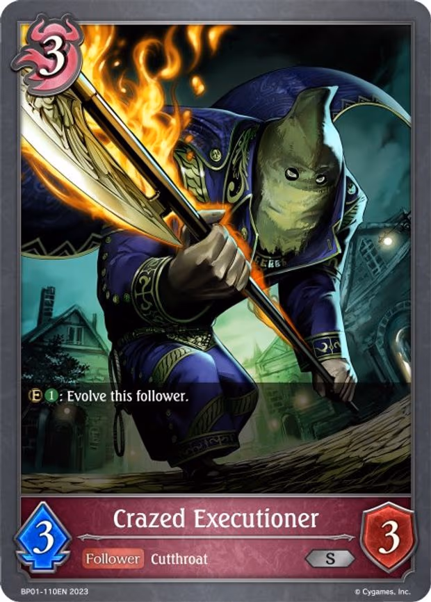 Crazed Executioner - Silver (BP01-110EN)