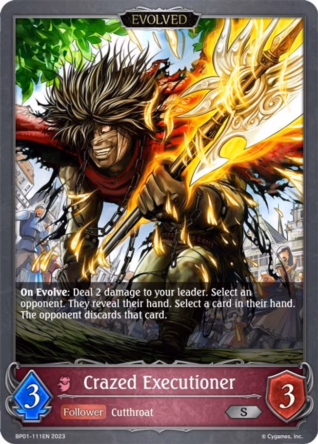 Crazed Executioner - Silver (BP01-111EN)