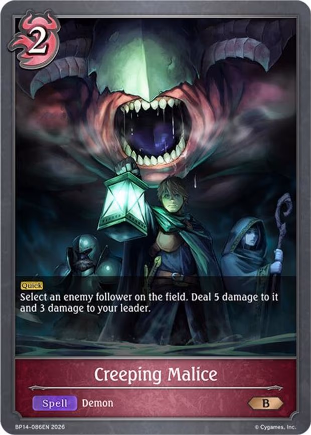 Creeping Malice - Bronze (BP14-086EN)