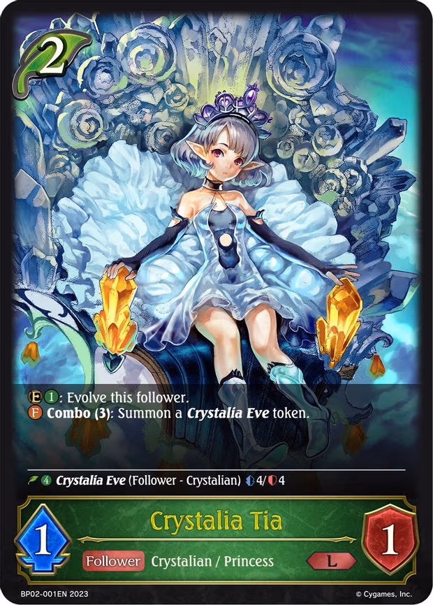 Crystalia Tia - Legendary (BP02-001EN)