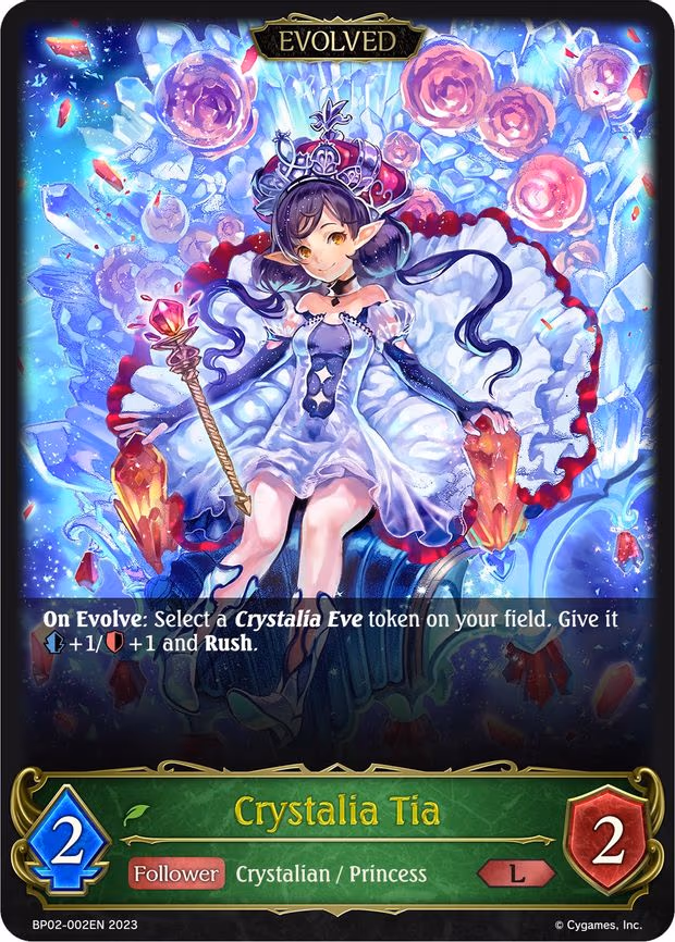 Crystalia Tia - Legendary (BP02-002EN)