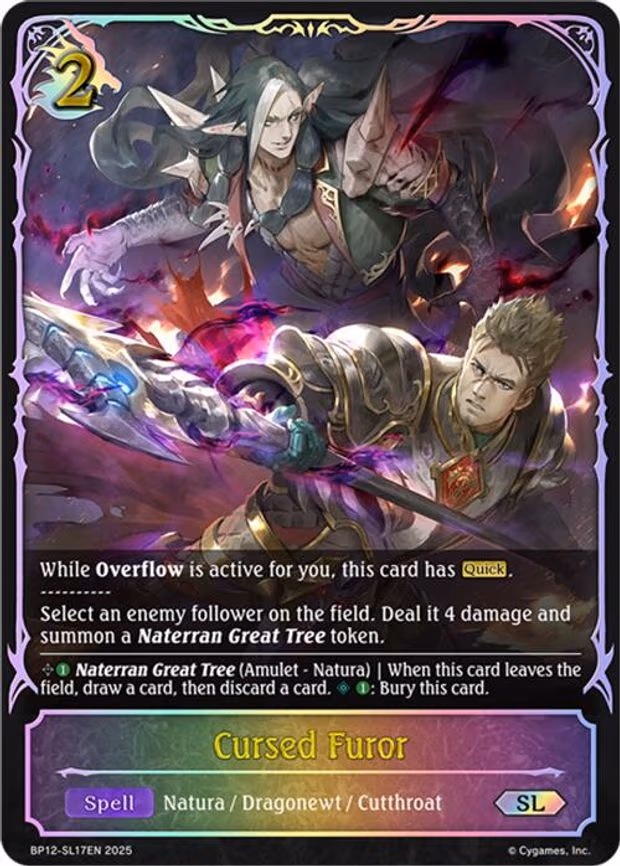 Cursed Furor - Super Legendary (BP12-SL17EN)