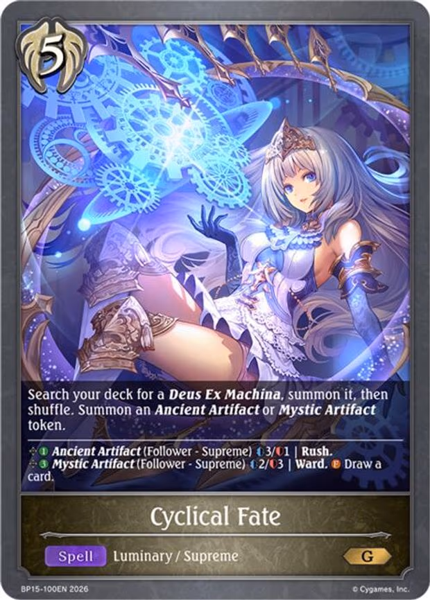 Cyclical Fate - Gold (BP15-100EN)