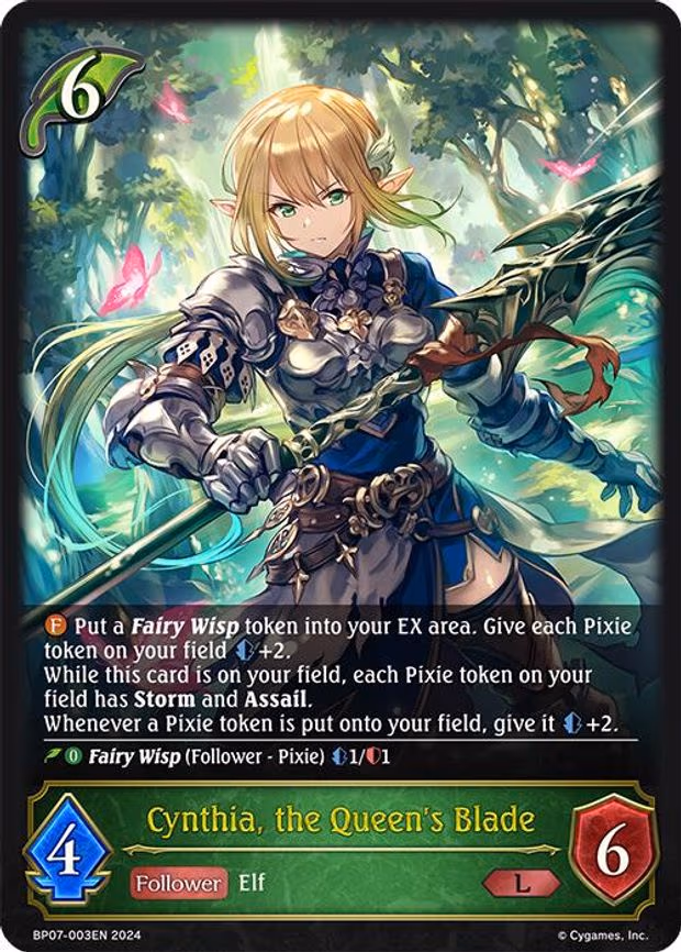 Cynthia, the Queen's Blade