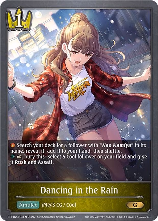 Dancing in the Rain - Gold (ECP02-025EN)