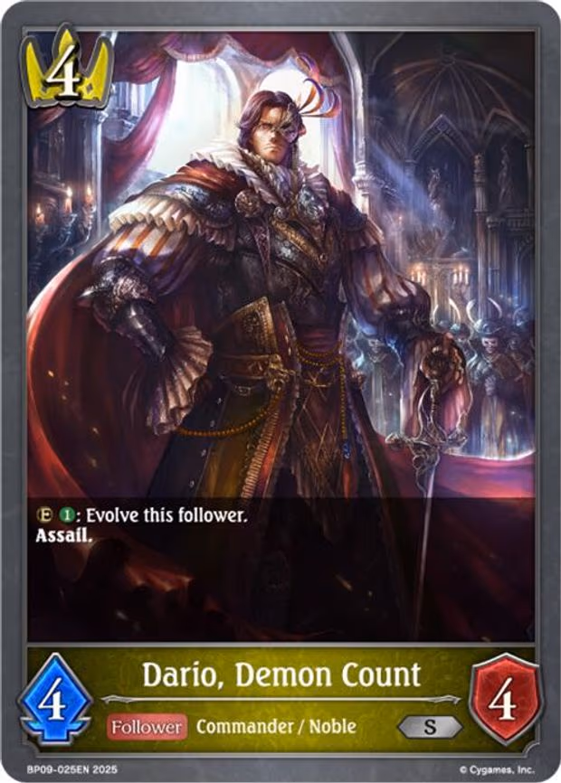 Dario, Demon Count - Silver (BP09-025EN)