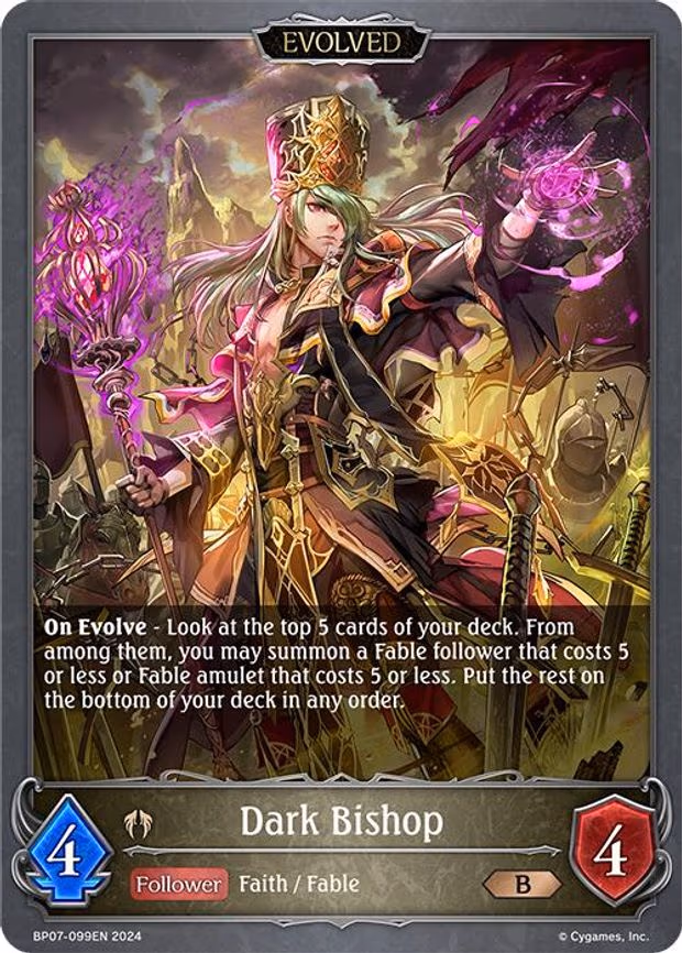 Dark Bishop - Bronze (BP07-099EN)