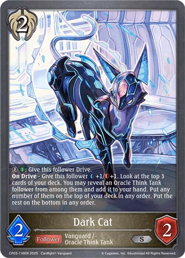 Dark Cat - Silver (CP03-116EN)