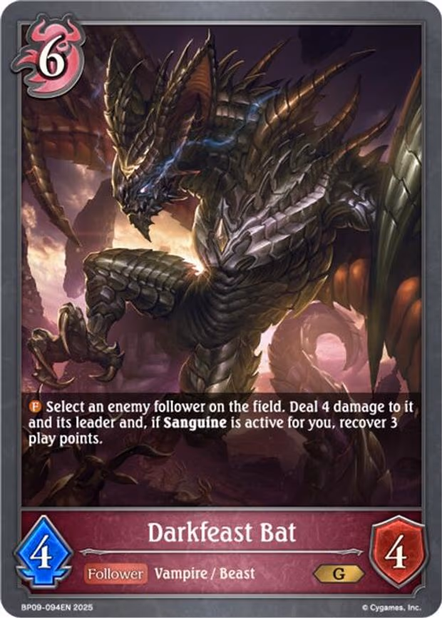 Darkfeast Bat - Gold (BP09-094EN)