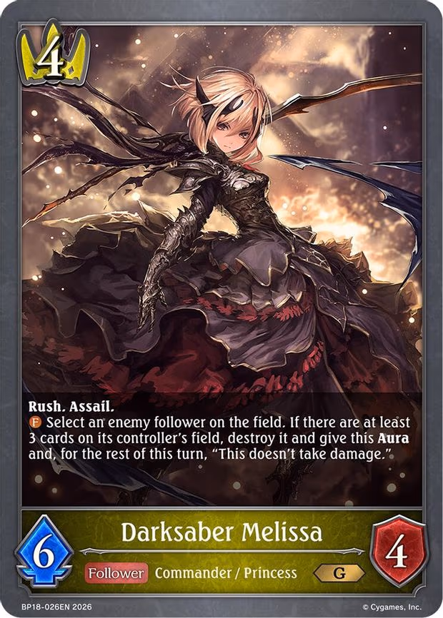 Darksaber Melissa - Gold (BP18-026EN)