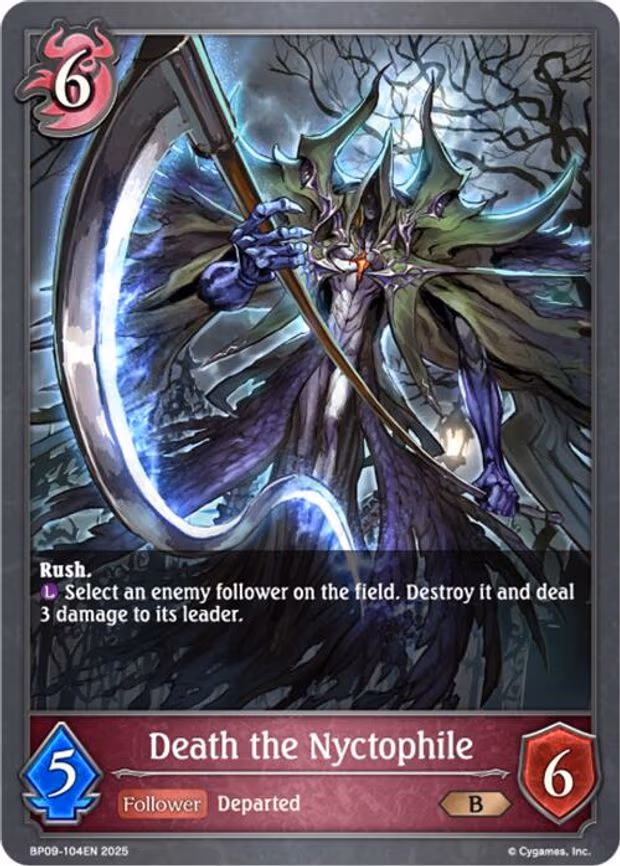 Death the Nyctophile - Bronze (BP09-104EN)