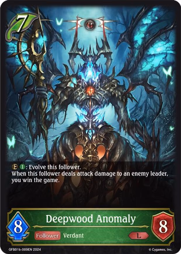 Deepwood Anomaly