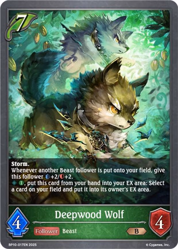 Deepwood Wolf - Bronze (BP10-017EN)
